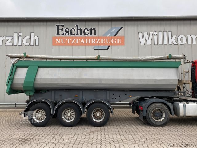Tipper semitrailer LANGENDORF SKS-HS 24/28 | Stahl 24m³*Luft-Lift*Rollplane