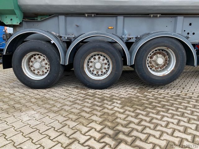 Tipper semitrailer LANGENDORF SKS-HS 24/28 | Stahl 24m³*Luft-Lift*Rollplane