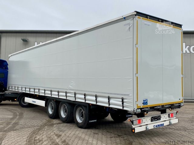 Atvira puspriekabė su tentu KRONE SD | NEU*LaSi Zertifikat*Edscha*Schiebegardine