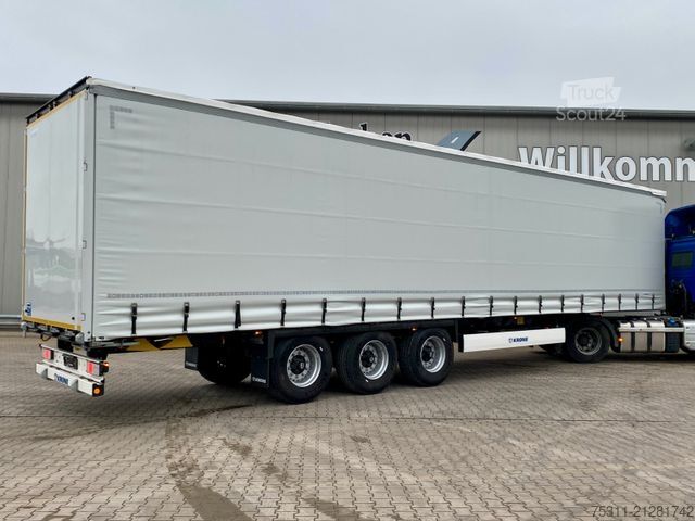 Atvira puspriekabė su tentu KRONE SD | NEU*LaSi Zertifikat*Edscha*Schiebegardine