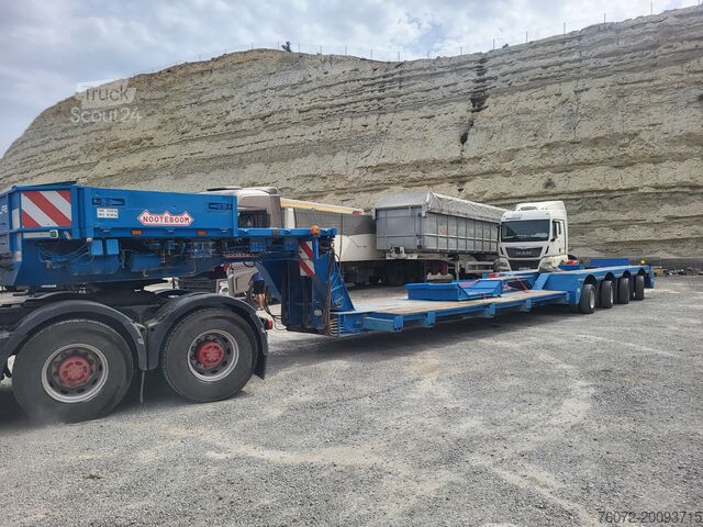 Lowboy semi-trailer Noteboom OSBDAZ-66