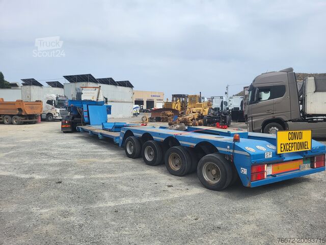 Lowboy semi-trailer Noteboom OSBDAZ-66