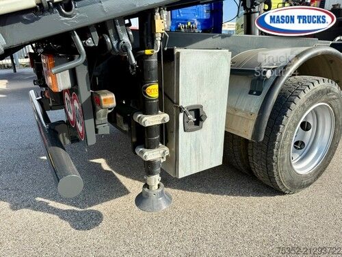 Tipper truck Iveco Eurocargo 80E17 gru con JIB