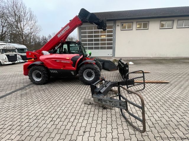 Teleskoplastare MANITOU MHT790 ST5 Schaufel+hydr. Gabel+Zange UVV Klima