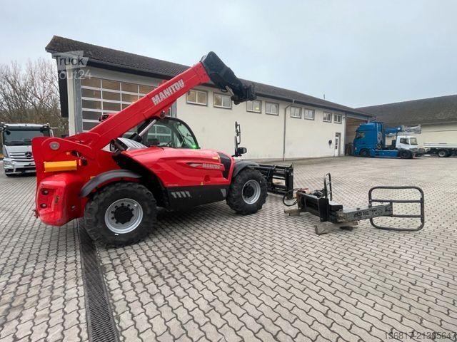 Teleskoplastare MANITOU MHT790 ST5 Schaufel+hydr. Gabel+Zange UVV Klima