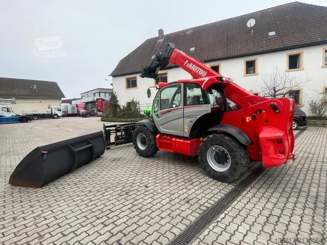 Teleskoplastare MANITOU MHT790 ST5 Schaufel+hydr. Gabel+Zange UVV Klima