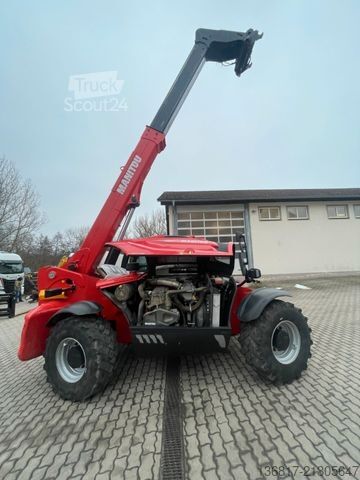 Teleskoplastare MANITOU MHT790 ST5 Schaufel+hydr. Gabel+Zange UVV Klima