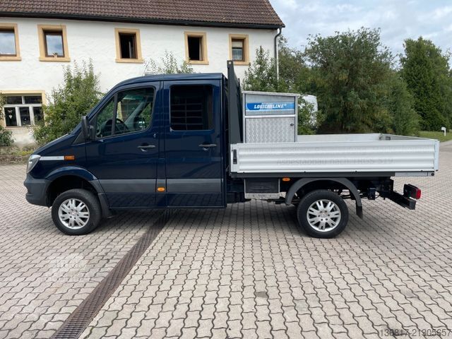 Dubă pick-up MERCEDES-BENZ Sprinter 316 Pritsche DoKa 4X4 Autom AHK Standhz