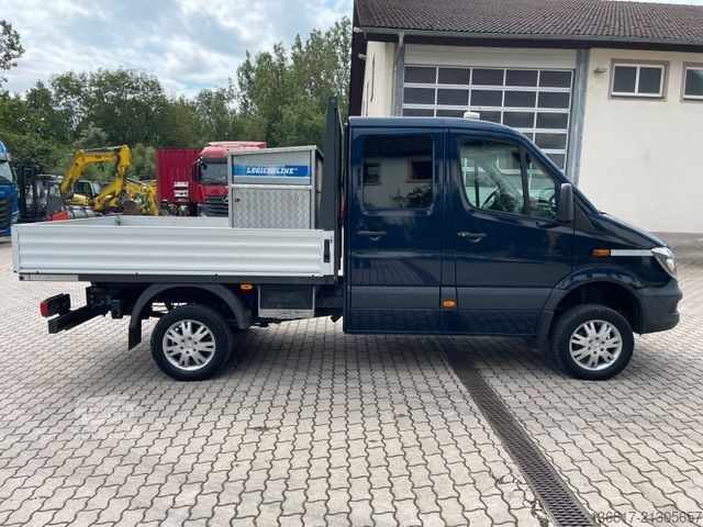 Dubă pick-up MERCEDES-BENZ Sprinter 316 Pritsche DoKa 4X4 Autom AHK Standhz