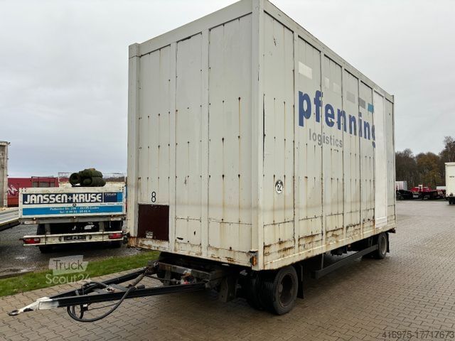 Aanhangwagen Eggers HXT13 ZZL Plateau - TRIDEC Lenkung