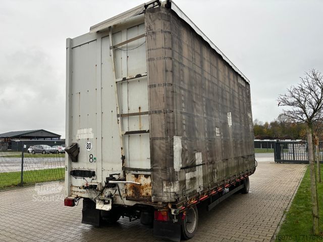 Aanhangwagen Eggers HXT13 ZZL Plateau - TRIDEC Lenkung