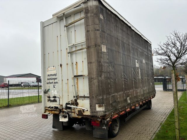 Aanhangwagen Eggers HXT13 ZZL Plateau - TRIDEC Lenkung