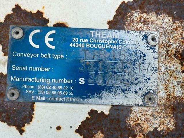 Semi-remorque De Buf BM 12-36-2SPR w/ Belt Theam TSR15 / Beton