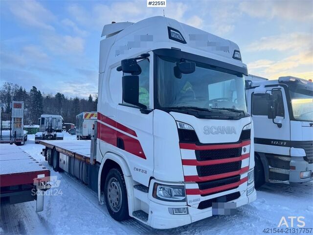 Zwiastun platformy Scania R450