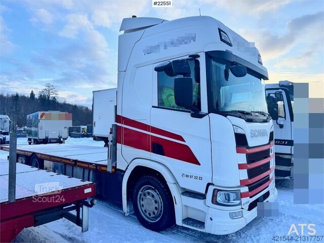 Zwiastun platformy Scania R450