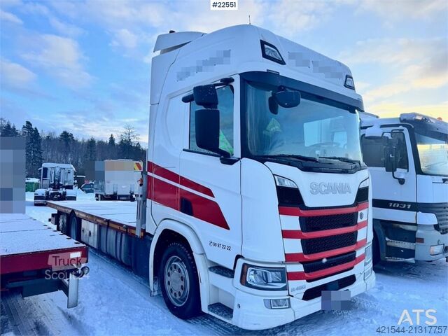 Zwiastun platformy Scania R450