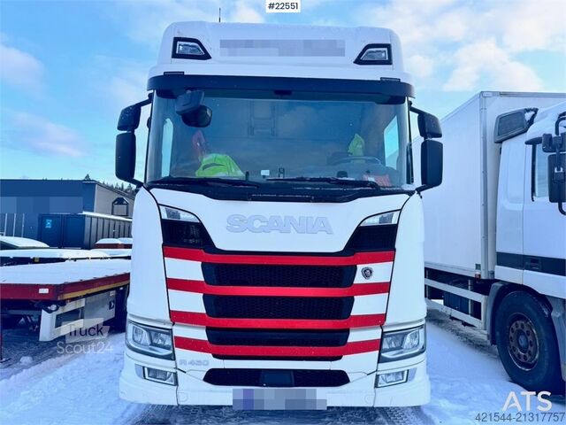Zwiastun platformy Scania R450