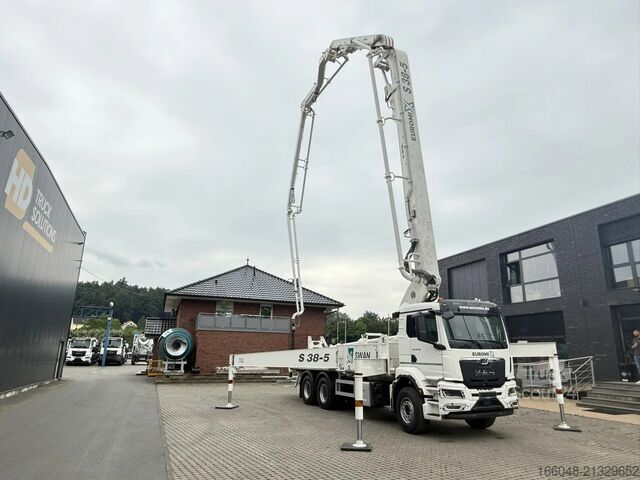 Betonszivattyú MAN TGS 26.520 SWAN TSP 38-5 160RZ ( 38m )