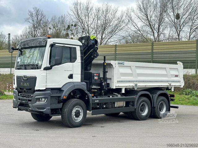 Kipper MAN TGS 33.440 MAN TGS 33.440 6x6 /3-Seiten- Kipper...