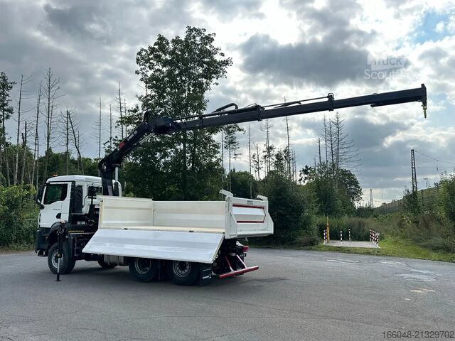 Sklápěč s jeřábem MAN TGS 28.440 MAN TGS 28.440 6x4-4/3-Seiten- Kippe...