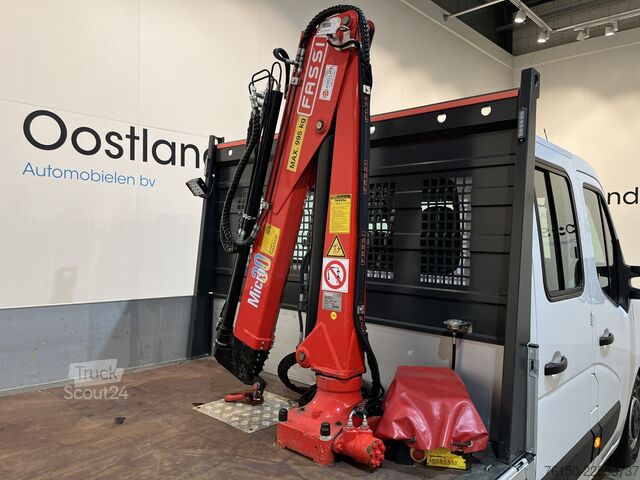 Platformas kravas automašīna ar celtni Renault Master 2.3 dCi 145 PK L3 Open Laadbak / Fassi K...