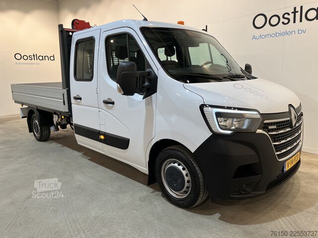 Tovornjak s ploščadjo in žerjavom Renault Master 2.3 dCi 145 PK L3 Open Laadbak / Fassi K...