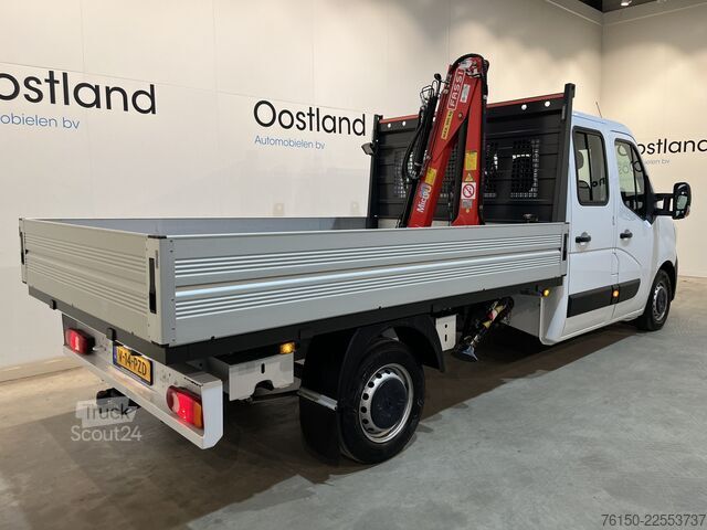Tovornjak s ploščadjo in žerjavom Renault Master 2.3 dCi 145 PK L3 Open Laadbak / Fassi K...