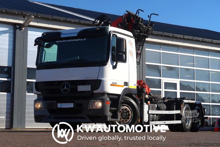 Système de bras à crochet Mercedes-Benz Actros 2532 6X2/ PALFINGER EPSILON CRANE/ 21T H...
