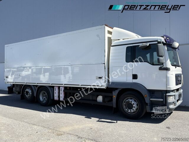 Drankentruck MAN TGM 26.340 FLL 6x2, Ewers Schwenkwand + LBW
