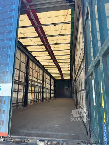 مقطورة نصفية مفتوحة مع قماش مشمع Krone SD*Edscha*RSAB*XL*Getränke*