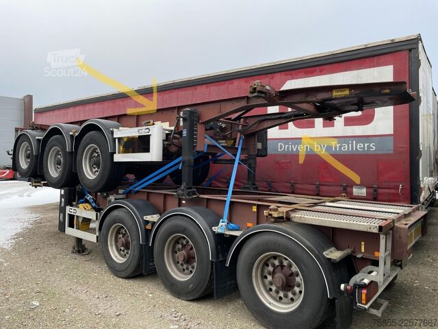 Transport kontenerowy Van Hool 3B0049 20FT Chassis / BPW Axles  / Discbrakes