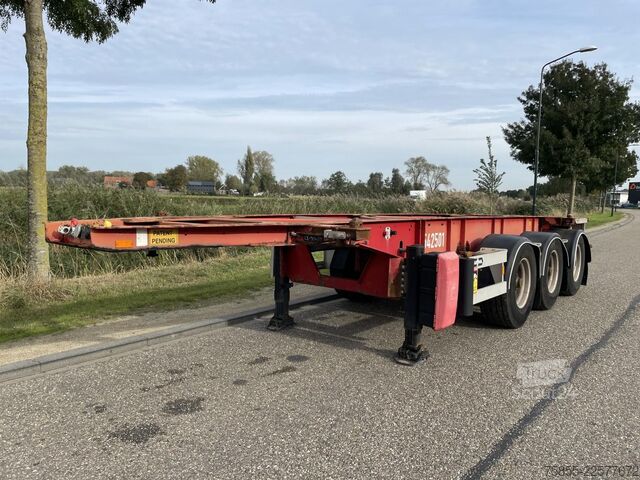 Transport kontenerowy Van Hool Tankcontainerchassis 20 FT Chassis / ADR / BPW ...