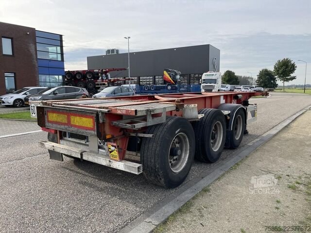 Transport kontenerowy Van Hool Tankcontainerchassis 20 FT Chassis / ADR / BPW ...