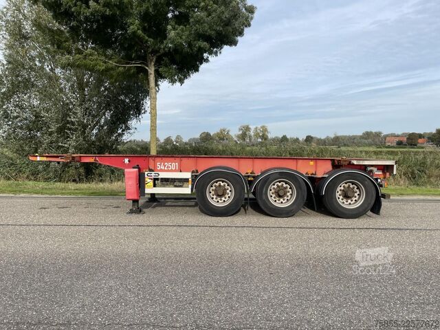 Transport kontenerowy Van Hool Tankcontainerchassis 20 FT Chassis / ADR / BPW ...