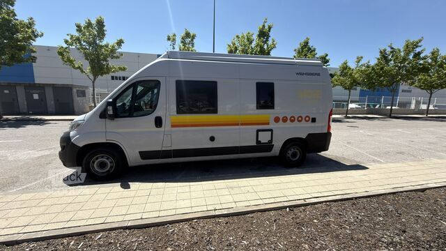 Kamp vozilo Fiat Ducato Weinsberg Carabus 2024 | Manual | Techo elevable