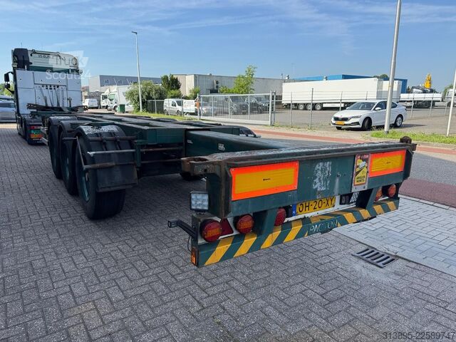 Transport de conteneurs Pacton 3-ass Multi Container Chassis, All Container Co...