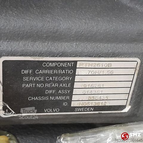 Differential Volvo Occ Differentiëel Volvo RTH2610B i:1.56