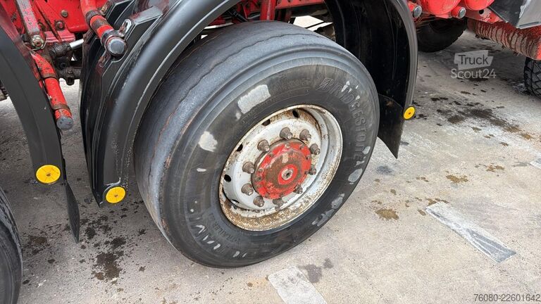 3-puoleinen kippauslaite MAN 35.402 (8X6 / 3 PONTS / LAMES / BIG AXLE / 6 CY...