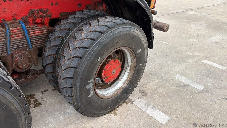 3-puoleinen kippauslaite MAN 35.402 (8X6 / 3 PONTS / LAMES / BIG AXLE / 6 CY...