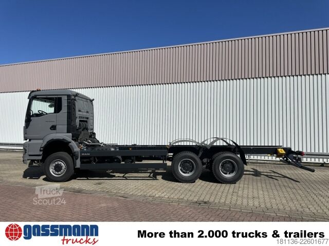 Tovornjakovo podvozje MAN TGS 33.540 6x6 BB CH, Intarder