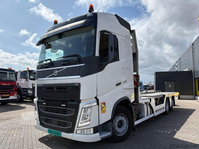 Furgon samochodowy do przewozu aut Volvo FH 500 + HYDRAULISCHE PLATEAUS + LIER + REMOTE ...