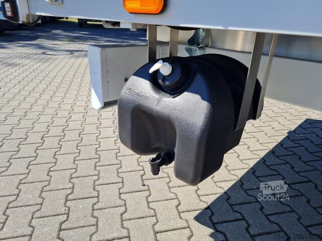 Фургон-шафа з фіранкою Renault Master 35 Pritsche Schlafkab Schiebe Plane 10 Pal LUFTFEDER
