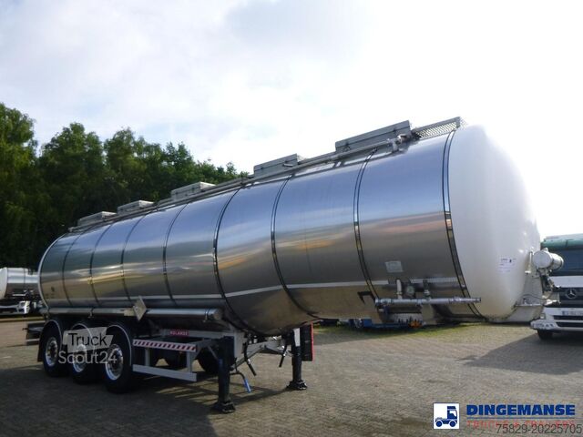 Tank Fluid Chemical tank inox 37.5 m3 / 1 comp ADR 28-10-2025