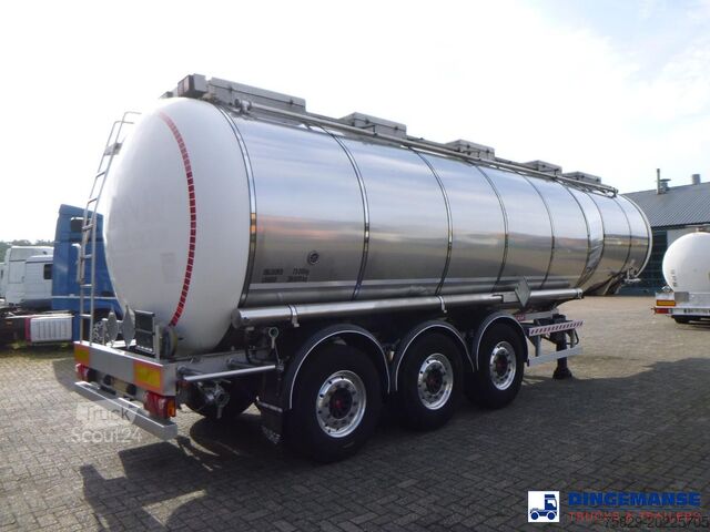 Tank Fluid Chemical tank inox 37.5 m3 / 1 comp ADR 28-10-2025
