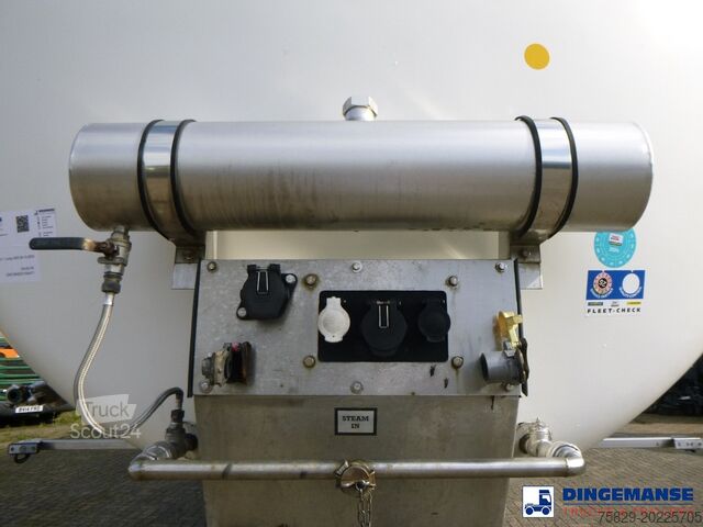 Réservoir Fluid Chemical tank inox 37.5 m3 / 1 comp ADR 28-10-2025