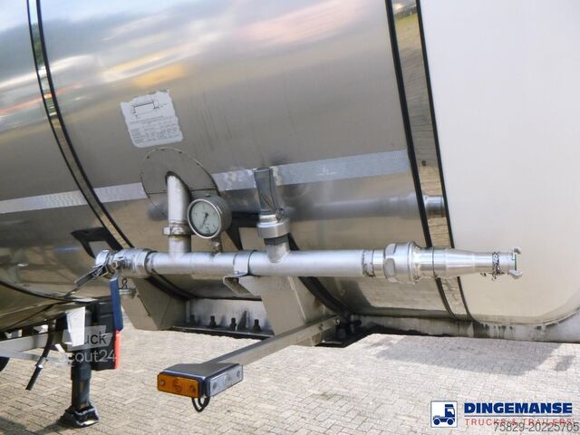 Tank Fluid Chemical tank inox 37.5 m3 / 1 comp ADR 28-10-2025