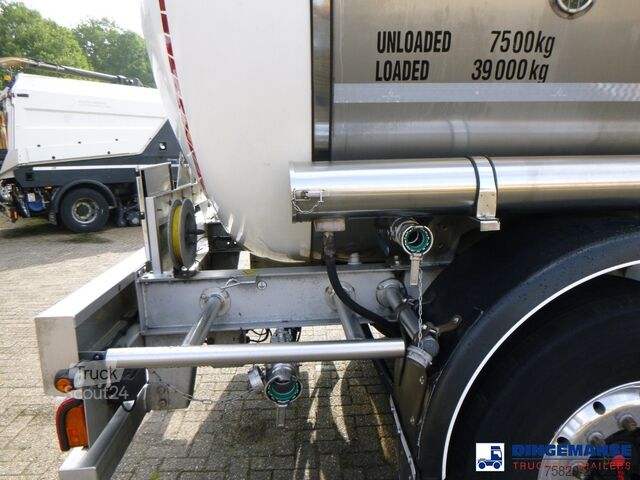 Réservoir Fluid Chemical tank inox 37.5 m3 / 1 comp ADR 28-10-2025