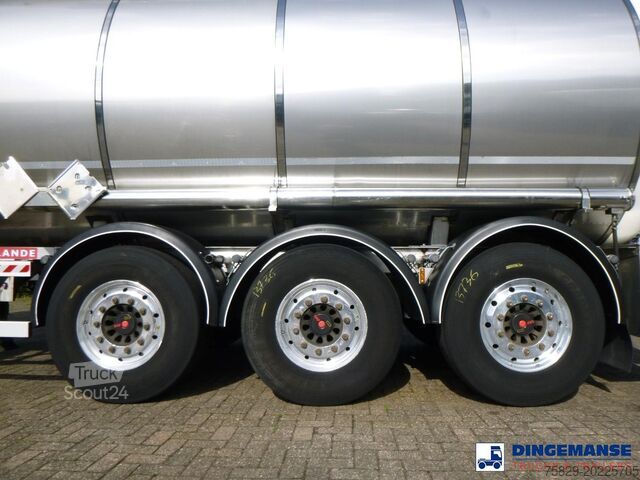 Tartály Fluid Chemical tank inox 37.5 m3 / 1 comp ADR 28-10-2025