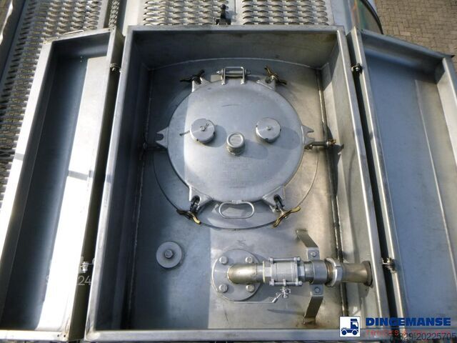 Tartály Fluid Chemical tank inox 37.5 m3 / 1 comp ADR 28-10-2025