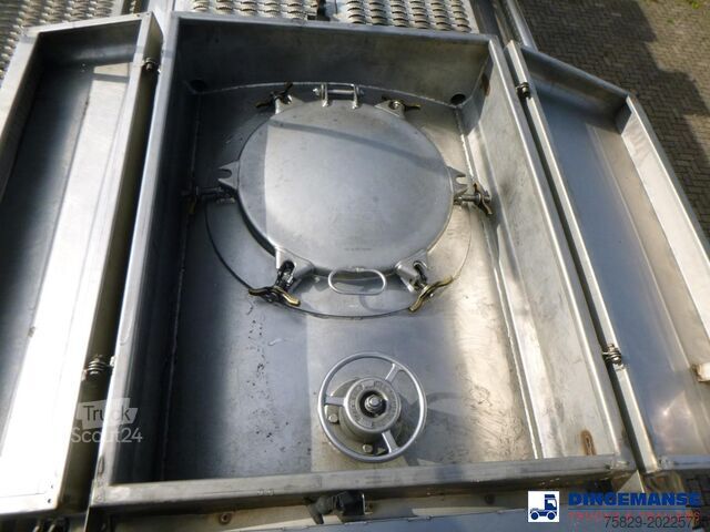 Tartály Fluid Chemical tank inox 37.5 m3 / 1 comp ADR 28-10-2025